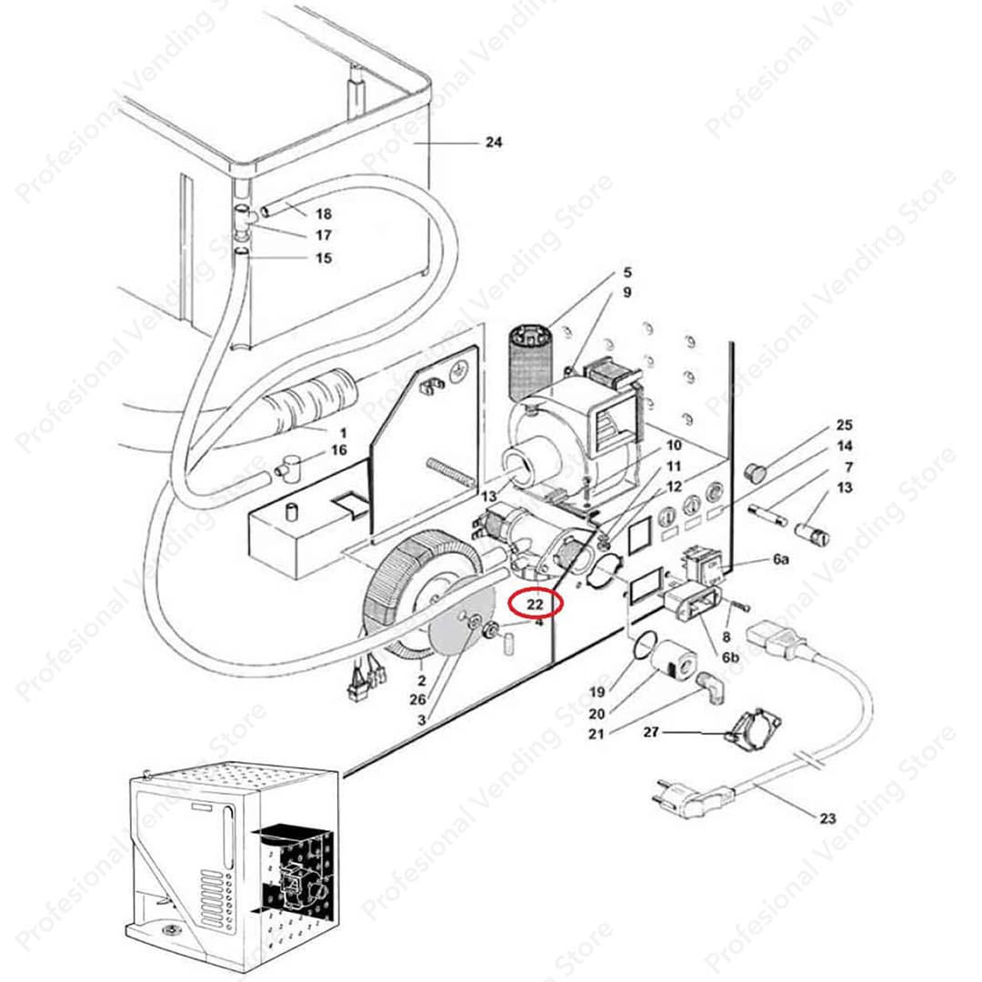 Electrovalva Retea 24V