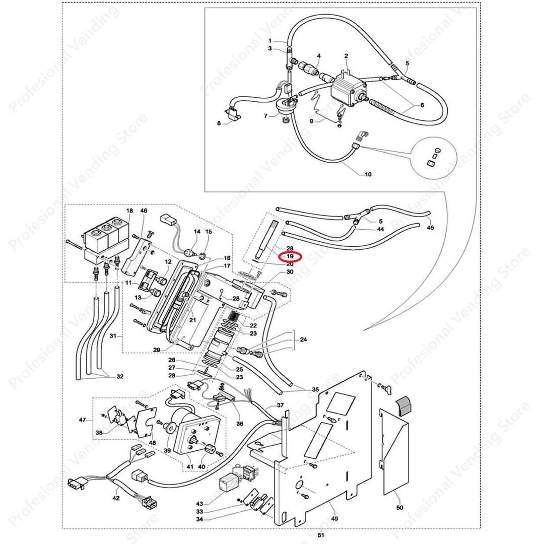Buton Filtru Piston Bianchi - imagine 2