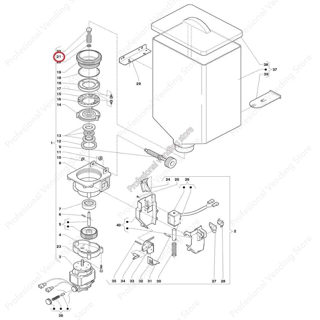 Arc Pinion Rasnita Necta - imagine 2