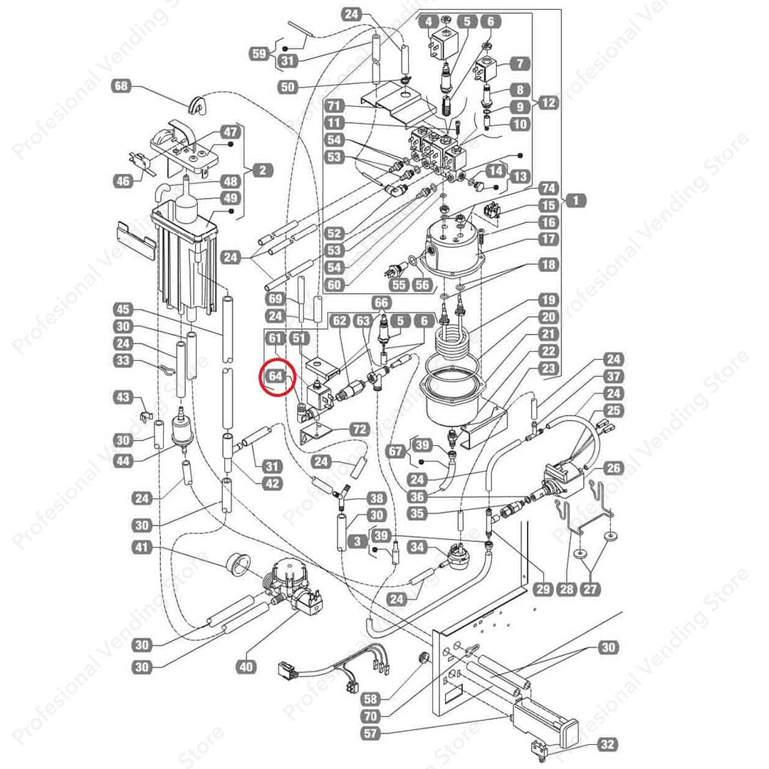 Racord L 6x1/8 Necta