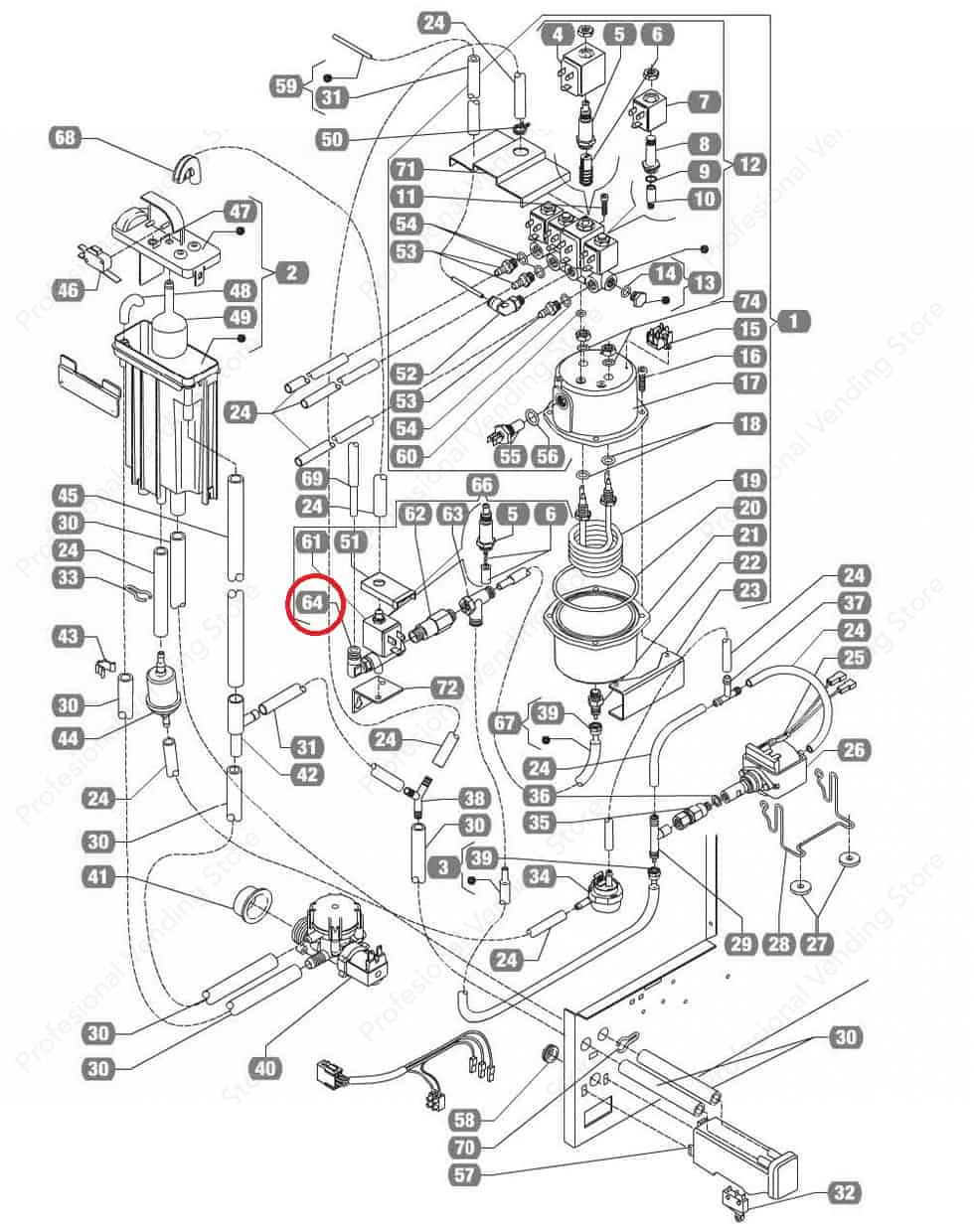 Racord L 6x1/8 Necta - imagine 3