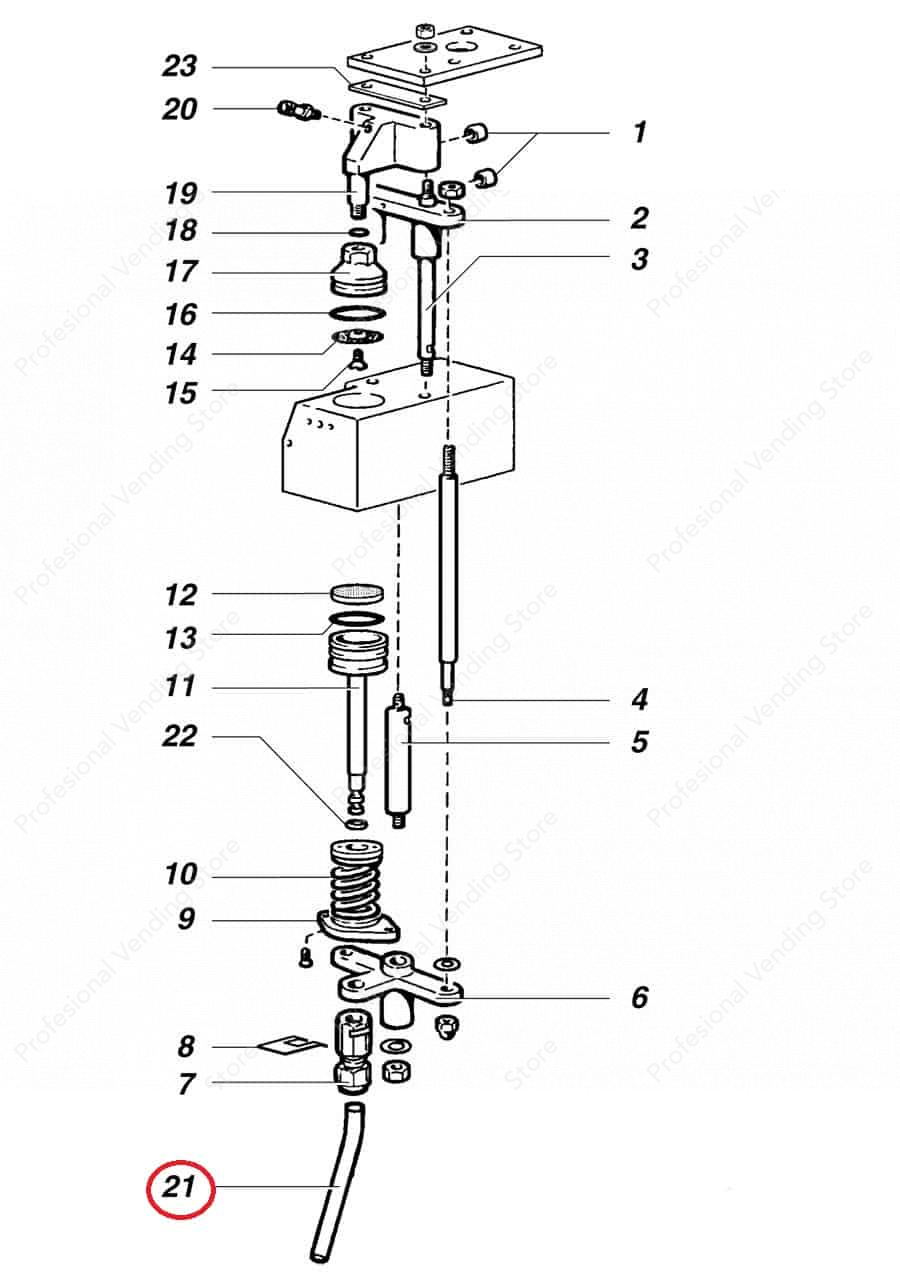 Tub Teflon 6X4 Calibrat