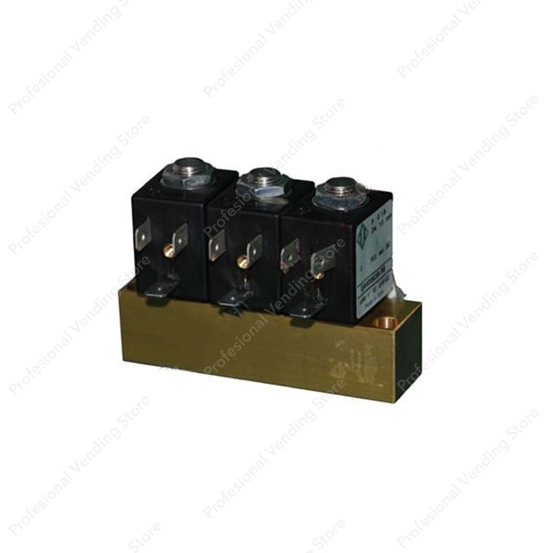 Grup Complet Electrovalve 3EV 2 Iesiri 5W 24DC Saeco