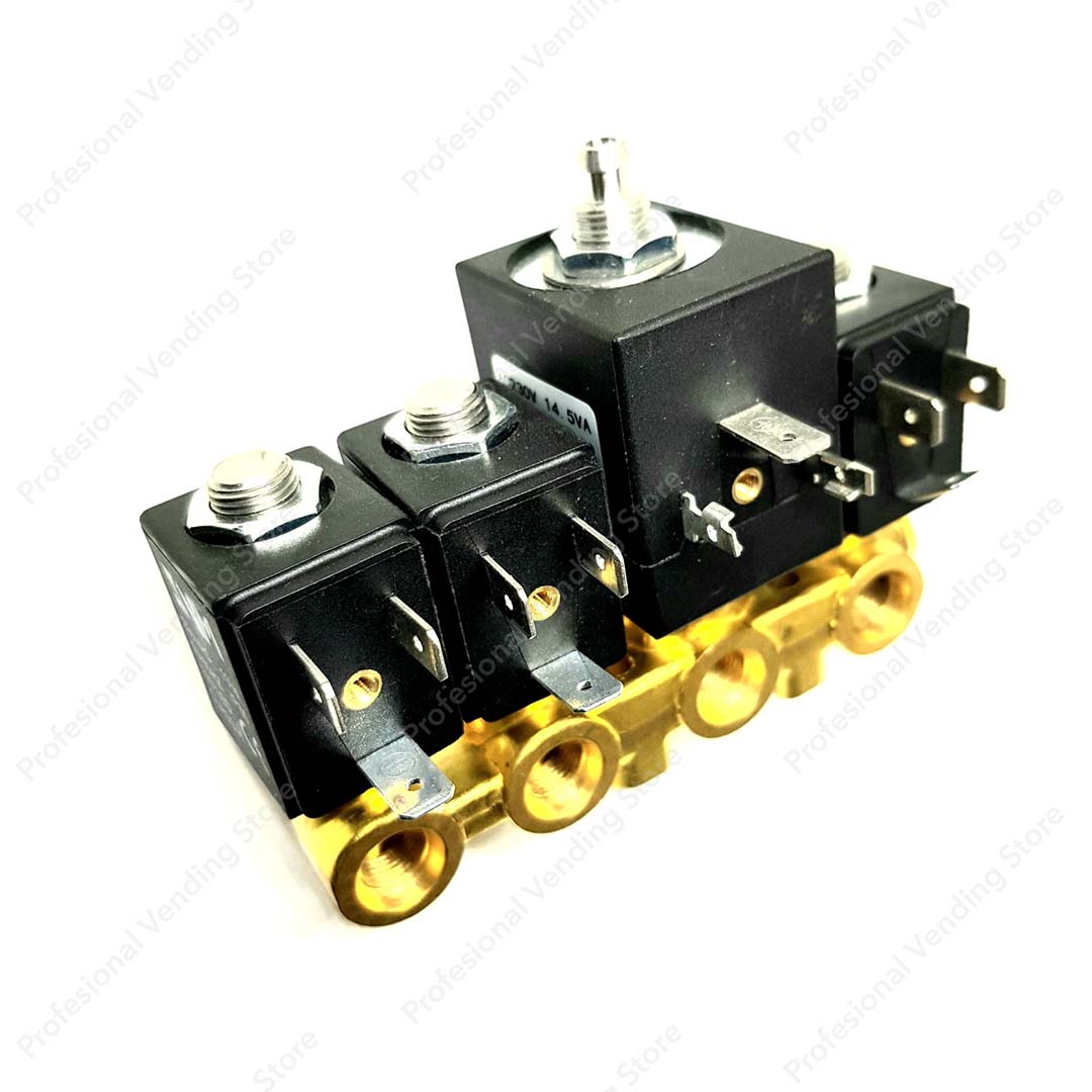 Grup Electrovalve Complet 3 solubile si 1 cafea Necta 259917