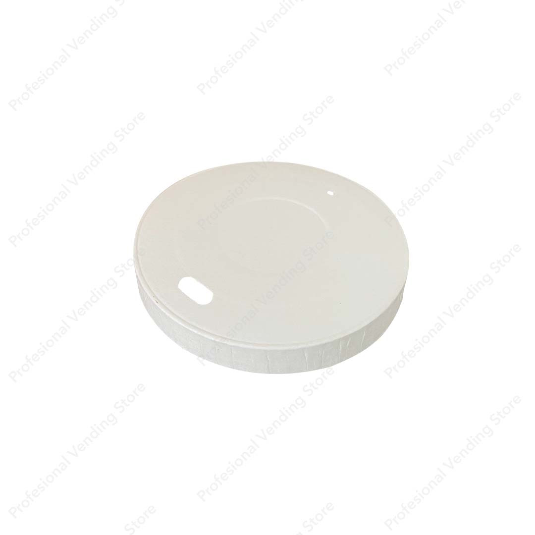 Capac Carton 8 Oz Alb Set/50 Buc
