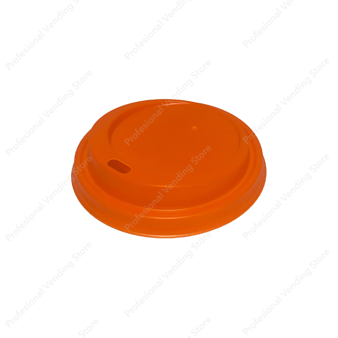 Capac Plastic 8 OZ Orange Set/100 Buc Premium