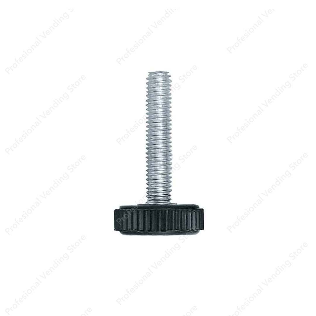 Picior Reglabil Cu Surub M8x25, D28 Negru
