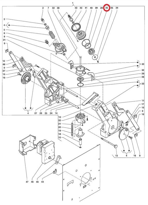 Piston Intern Grup Cafea Lavazza Blue - imagine 2