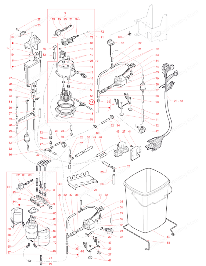 Racord T Dublu 6x1/8 Necta - imagine 2