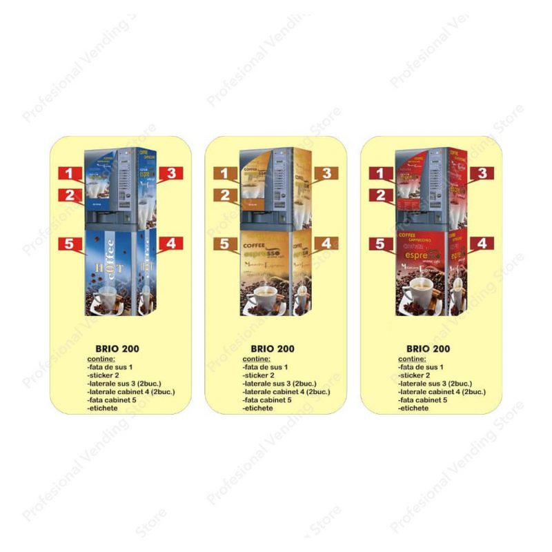 Autocolant Brio 200
