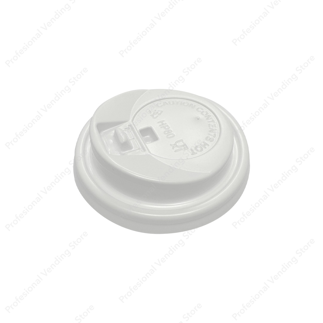 Capac Plastic 8 OZ Alb Set/100 Buc Cu Safelock
